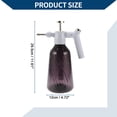 thumbnail image 3 of Unique Bargains Bouteille de Lavage Extérieure à Pompe Pression Lavage de Voiture Plastique Réglable 1.5L 1 Pce Violet, 3 of 6