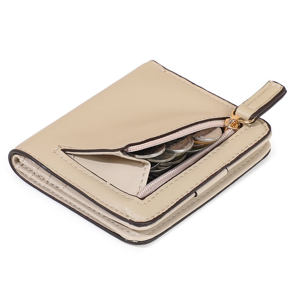 Minimalist PU Coin Purse Ultra-Thin Women's Short Wallet RFID Anti-Magnetic Wallet Card Holder Wallet Money Bag
