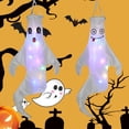 thumbnail image 6 of Halloween Ghost Hanging Decoration Outdoor Decor - Hallowmas Tree Hugger Friendly Spooky Party Supplies(2 Pieces), 6 of 6