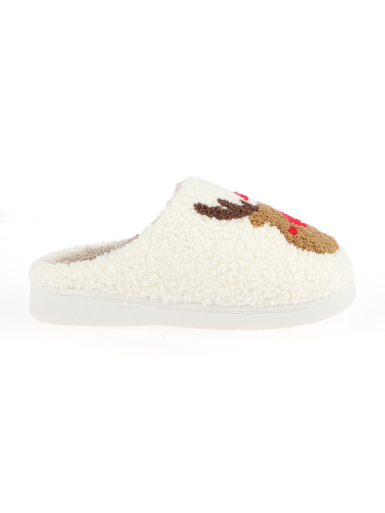 S+R Women's Holiday Graphic Cozy Slide Slipper