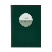 (4 pack) Pen+Gear Task Planner, Undated, Emerald Green Paper Cover, 112 Pages, Medium Size