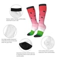 thumbnail image 6 of Lsque Watermelon Printed Crew Socks Men's Women's LightWeight Thin Casual Calf Socks ,Knee High Socks,Cotton Socks, 6 of 9