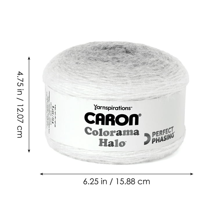 Caron® Colorama Halo™ #5 Bulky Blend Yarn, Silver & Gold 8oz/227g