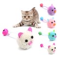 thumbnail image 2 of Cat Mice Toy Interactive Interactive Bell Plush Cat Bite Toy Cat Teaser Toy, 2 of 7