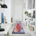 thumbnail image 4 of BZSMCE Runner Rug Classical Design Whimsical Rose Style Modern Pattern 72x23.5in Indoor Washable Rug, 4 of 7
