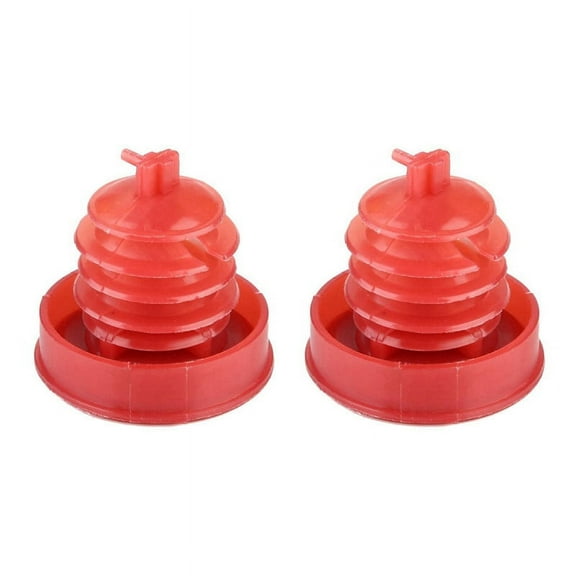 2X 53697SB3952 Car Power Steering Pump Reservoir Cap Plug Cover 53697-SB3-952 for Accord