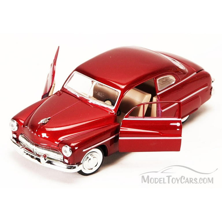 1949 Mercury Eight Coupe, Red - Motormax 73225 - 1/24 scale