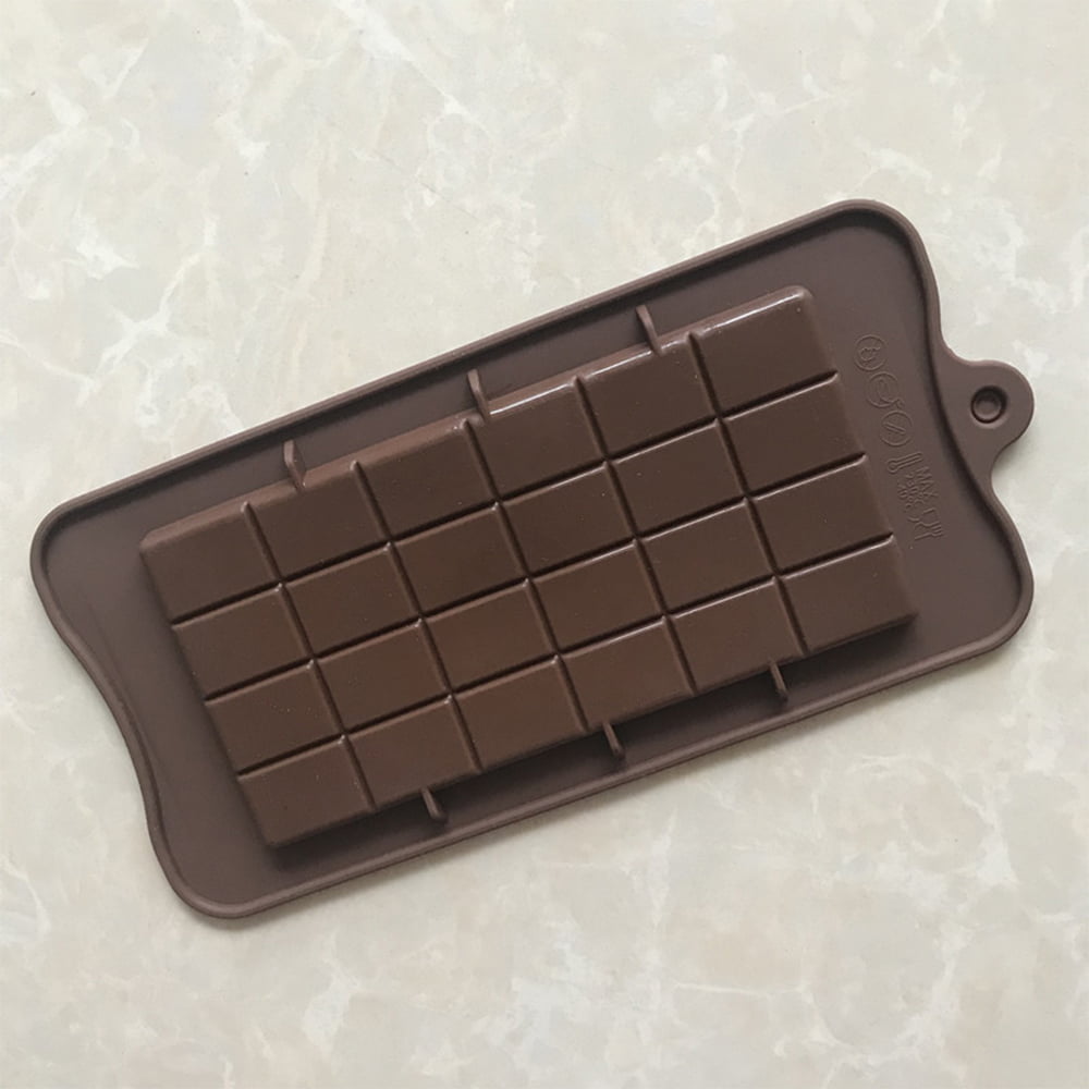 50 mL Mushroom Chocolate Bar Mold - Quarter Sheet Silicone Mold - 6 Bar  Cavities