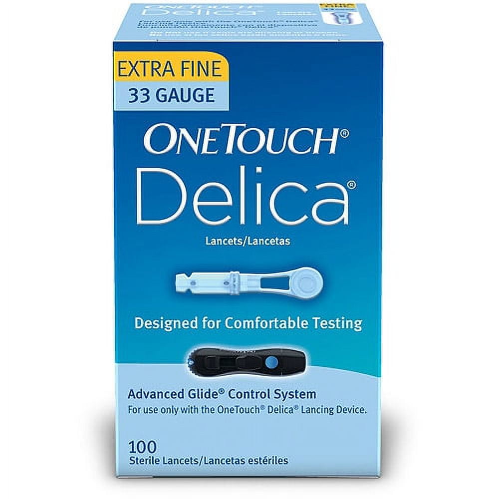 OneTouch Delica Lancets 100 Each (Pack of 6)