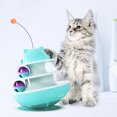 thumbnail image 3 of Cat Play Toy Creative Bell Track Educational Cat Roller Toy Cat Teaser Toy, 3 of 6