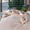 Beige, variant on Winsome Arlo Breakfast Tray with Flip Top, Teak Finish