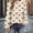09 Khaki, variant on YueHuiYing Women's Fashion Printing Casual Round Neck Long Sleeve Loose T-shirt Daily Printed Dressy Top