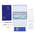 thumbnail image 1 of Graflsoa Compact Metallic Watercolor Paint Set with Pearl Tones, 48 Colors, Includes Palette in Functional Iron Box, 1 of 8