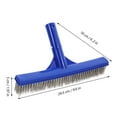 thumbnail image 2 of Blue Heavy Duty Pool Brush with Comfortable Handle for Swimming Pool Cleaning Durability and, 2 of 8