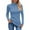 Sky Blue, variant on Women's Turtleneck Long Sleeve Shirts Fall Trendy Tops Slim Fitted Ribbed Knit Basic Casual Sweater,ONE SIZE,Blue