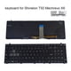 thumbnail image 4 of Teclado retroiluminado con interfaz PS/2, tapa de llave de cristal, teclado, accesorio de ordenador portátil, repuesto para Shinelon T50 T50ti Sweethay EL005930-00B, 4 of 6