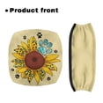 thumbnail image 2 of HELLHERO Rollator Walker Seat Back Covers Sunflower Seat & Backrest Covers & Reusable for The Elderly Streets with Removable, 2 of 7