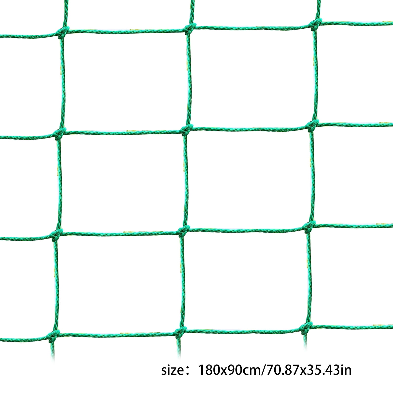Trellis Netting for Climbing Plants Reinforced 27-Strand 6 X 3 Feet Garden Trellis Netting for Cucumber Plants Vegetable Trellis Single Pack