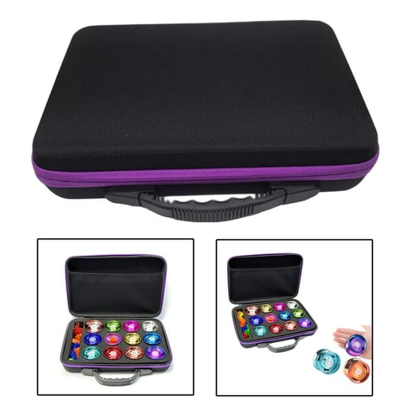 Yo Balls Estuche de almacenamiento Yo Collector Bag multiusos a prueba de golpes con cremallera bolsa de protección bolsa de transporte de colección 12 hoyos