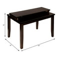 thumbnail image 4 of Pemberly Row Contemporary Wood Counter Height Dining Room Table in Cherry, 4 of 4
