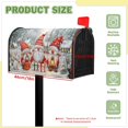 thumbnail image 2 of Christmas Mailbox Covers Magnetic Standard Size Santa Claus Mailbox Cover Hello Winter Mailbox Wrap Gnome Letter Box Cover Home Decor Outdoor Garden Decor 21x18 Inch, 2 of 6
