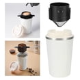 thumbnail image 1 of Vaso de acero inoxidable Taza de café al vacío con tapa para cocina Taza de café de viaje para bebidas con  térmico de bebidas calientes a 510ml blanco Baoblaze Vasos aislados, 1 of 8