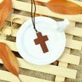 thumbnail image 4 of 200Pcs Wood Cross Pendants Natural Wooden Small Cross Charms Pendants, 4 of 6