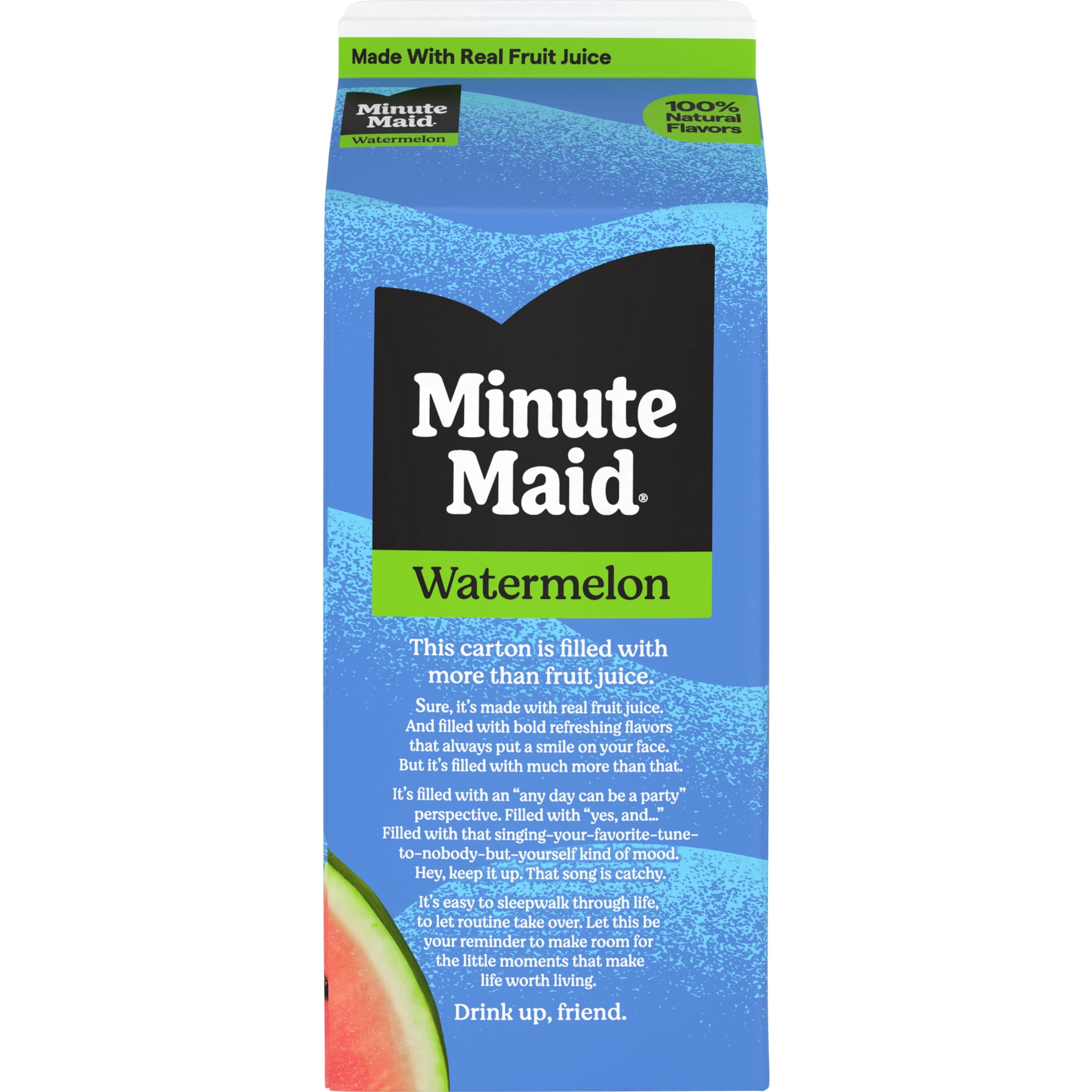 Minute Maid Watermelon Juice Drink Carton, 59 fl oz