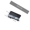 thumbnail image 2 of CTIRCHIU 1Pcs Rectangular Wall Shelf for Space Utilization in Bathroom 13.7x6.5in, 2 of 8