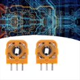 thumbnail image 4 of Kit de Módulo de Sensor de Potenciómetros de Joystick de 30 Piezas para Controladores Pieza de Reparación de Resistencias de Eje de Palanca de Pulgar 3D de 2,3 Kohn Naranja, 4 of 5
