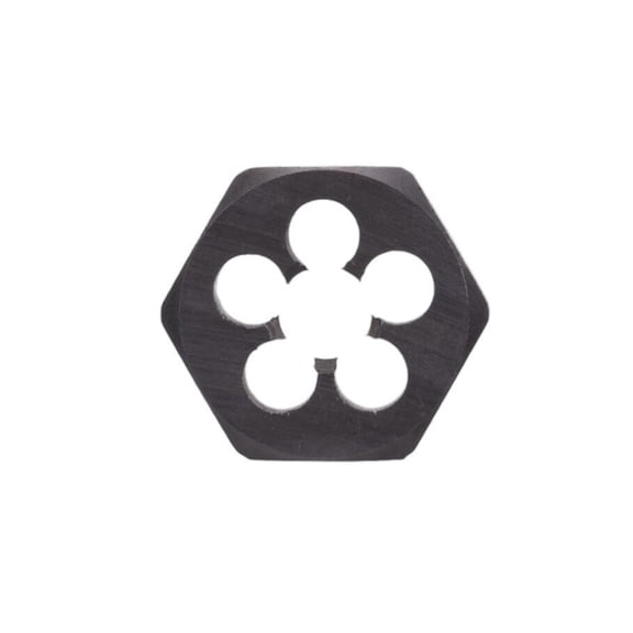 Century Drill & Tool, 98211, 9/16-12 NC, Hex Die, Precision Cut External Threads, High Carbon Alloy Steel