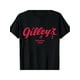 thumbnail image 1 of Camiseta de Pasadena, Texas, 100 % algodón para hombre. Casual, negra con estampado "GILLEY'S" en rojo y blanco. Manga corta, cuello redondo. Cómoda y elegante para actividades al aire libre en verano, 1 of 5