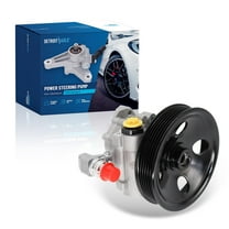 Detroit Axle - Power Steering Pump with Pulley Replacement for Mercedes-Benz ML320 ML350 ML430 ML500 ML55 AMG