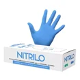 thumbnail image 2 of Guantes descartables antideslizantes UniSeal 3.5 grs color lila talle M de nitrilo x 100 unidades, 2 of 4