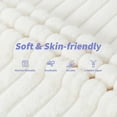 thumbnail image 5 of Hobestluk 3 in 1 Convertible Giant Bean Bag Chair, Machine Washable Cover Beanbag Sofa for Adults, White, 5 of 9