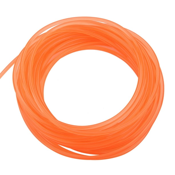 M Buder - Correa Redonda de Poliuretano Liso Naranja para Transmisión Industrial Alta Calidad, Resistente al Desgaste, Fácil de Soldar (5mm10m / 0.20in32.8ft) O-Ring Drive Belt Talla 5mm