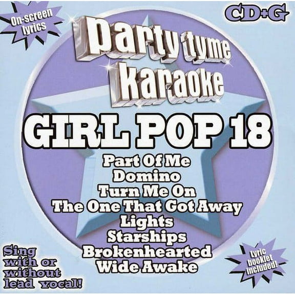 Various Artists - Party Tyme Karaoke - Girl Pop 18 - Rock - CD