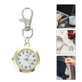 thumbnail image 2 of 1 Piece Fashion Simple Metal Pocket Watch Made of Stainless Steel and Glass Decorative Timepiece for Daily Use and Gifting, 2 of 10