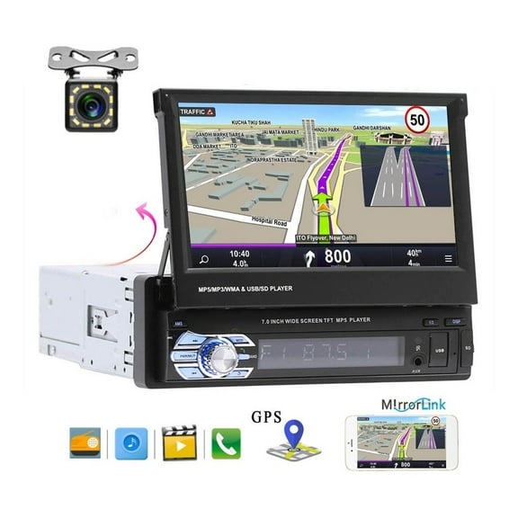 Car Radio Stereo Bluetooth 1 Din Mp5 Player