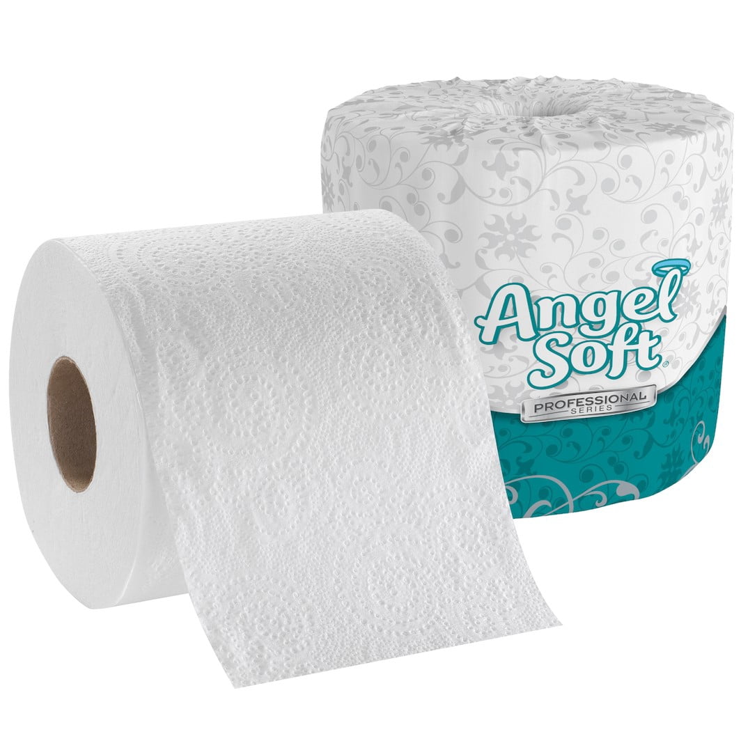 Georgia-Pacific Angel Soft, Professional Series Premium Embossed Bathroom Tissue White | 80/Case