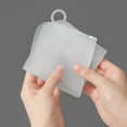 thumbnail image 6 of TOP-MAX PVC Shower Drain Cover Square Stopper Cover for Shower Bathroom Sink Kitchen Protector Cover (Semi-Transparent), 6 of 6