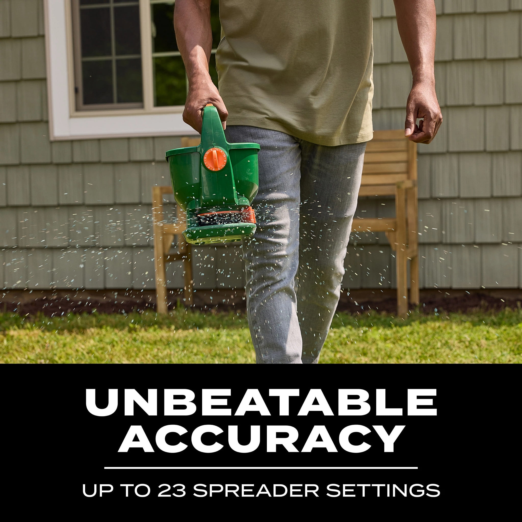 Scotts Wizz Spreader for Seed, Fertilizer, Salt and Ice Melt