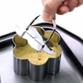 thumbnail image 3 of POINTERTECK Dessert Rings Molds   Cake Rings Set  Stainless Steel Cake Rings  Dessert Molds With Pusher For Cooking Pancake Cookies, 3 of 6