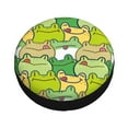 thumbnail image 3 of Bingfone Cartoon Frog Spare Tire Cover Weatherproof Universal Wheel Protectors For Rv Camper Travel Trailer Suv Truck 17 Inch, 3 of 9