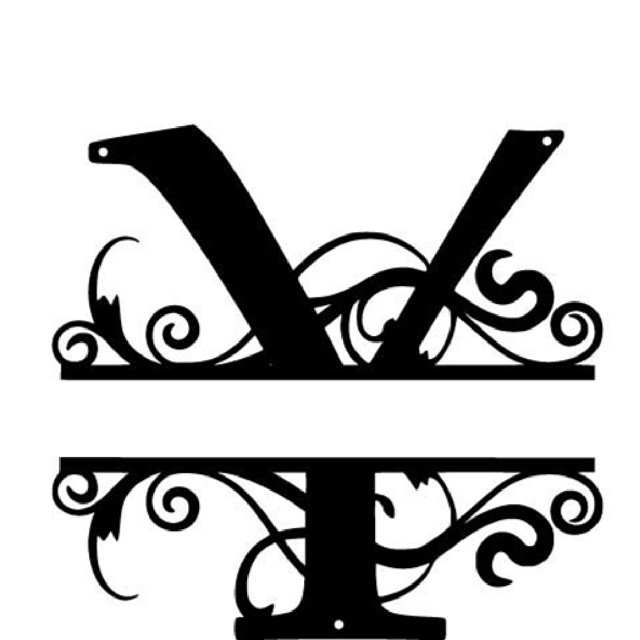 26 English words Cut Floating Aluminium Personalised Wall Plaque House Number Contemporary Home Address Outdoor Hollow Design