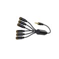 thumbnail image 4 of ZLight Headphone Splitter No Interference Extension Cable for 1 Phone Earphone 6 Laptop to, 4 of 6