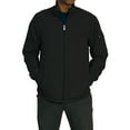 thumbnail image 5 of Medgear Hamilton Scrubs Jacket with Full Zipper and Ribbed Cuffs, Black, M, 5 of 5