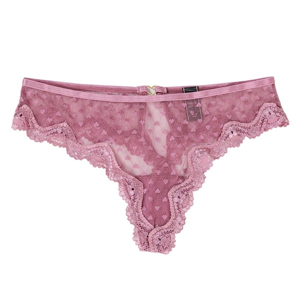 Aayomet Women's Cotton Underwear Seamless Cotton Crotch Underwear T Pants  (Purple, M) 