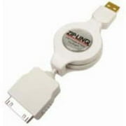 Cables Unlimited Ziplinq Retractable iPod/iPhone USB Charge and Synch Cable