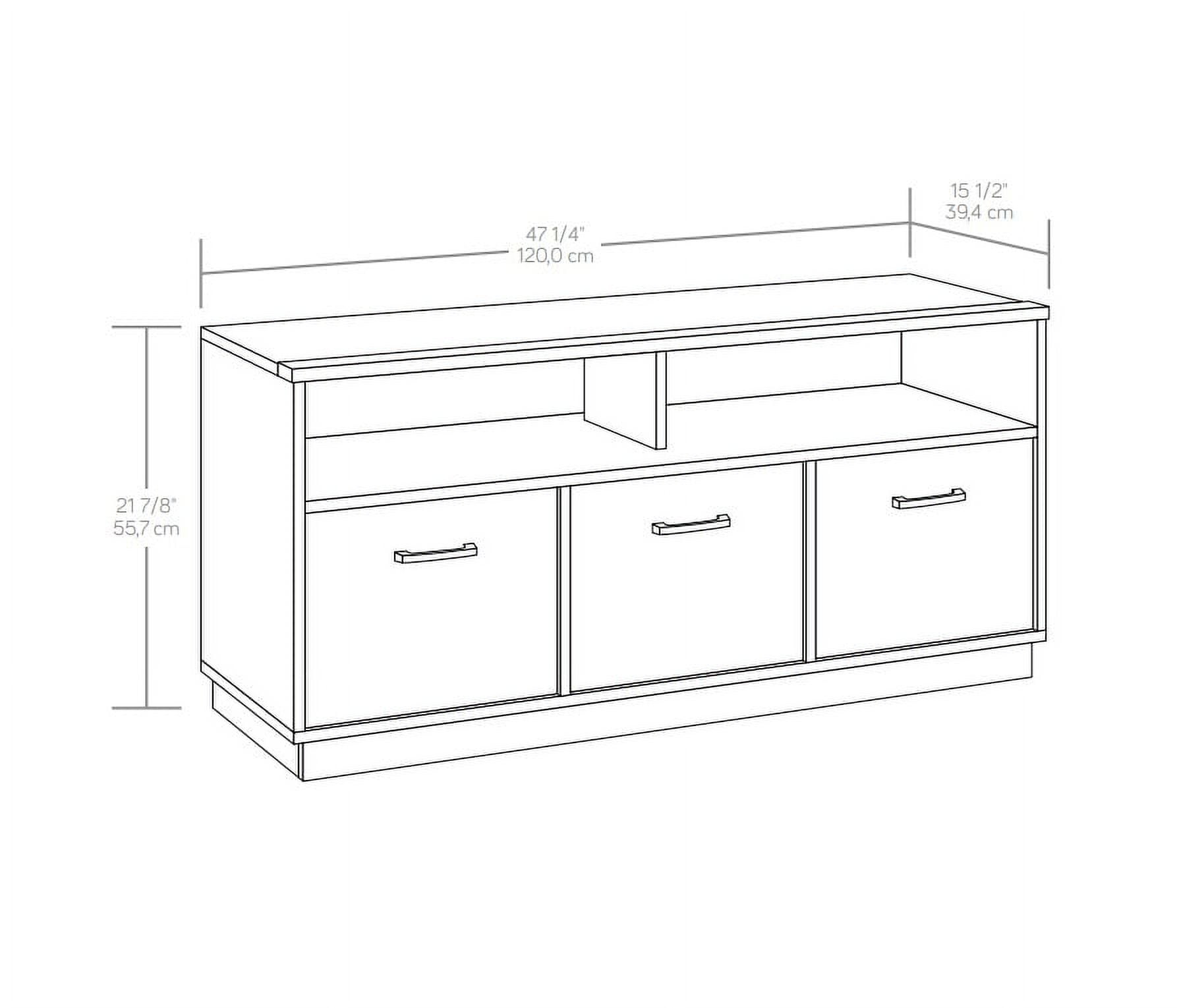 Mainstays 3-Door TV Stand Console for TVs up to 50", Espresso Finish